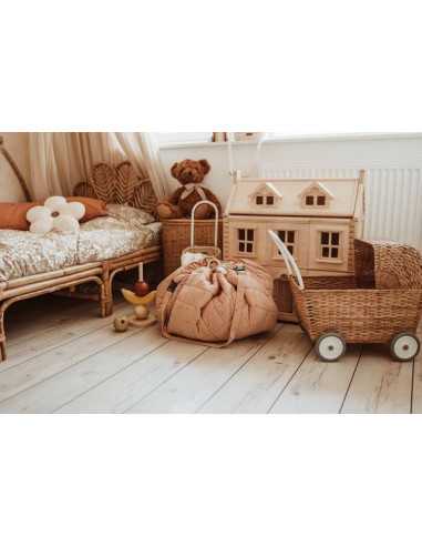 Tapis d'éveil bio 3 en 1 fleuri -... Tapis d'éveil bio 3 en 1 fleuri -...