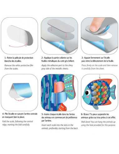 Animaux décos faciles Ecailles... Animaux décos faciles Ecailles...