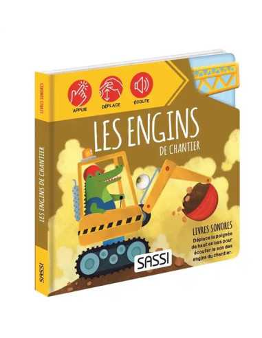 Les engins de chantier livre sonore -...