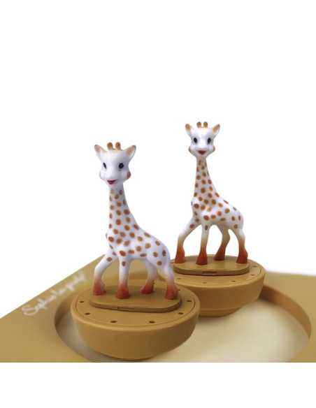 Veilleuse musicale Sophie la girafe avec projecteur d'étoiles - Trousselier