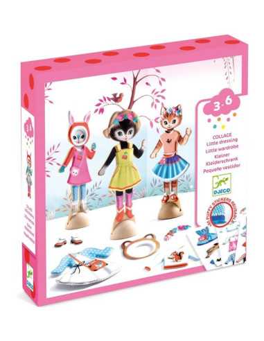 Personnage maison de poupée - Achat poupée, pack famille DJECO - Jouets et  Merveilles