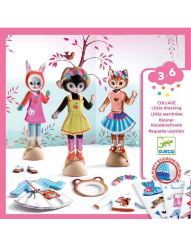 Collage little dressing - Djeco Collage little dressing - Djeco