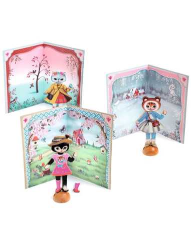 Collage little dressing - Djeco Collage little dressing - Djeco