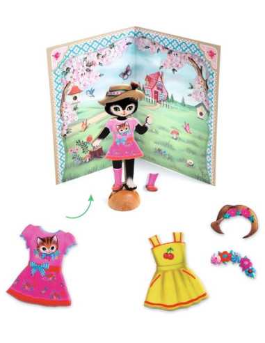 Collage little dressing - Djeco Collage little dressing - Djeco