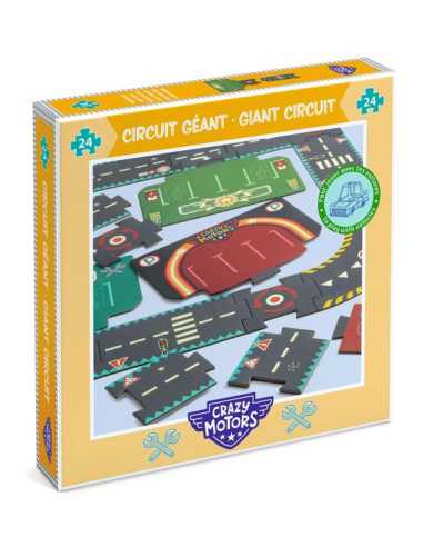 Puzzle géant circuit city - Djeco