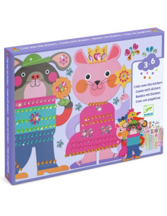 Créer avec des stickers...