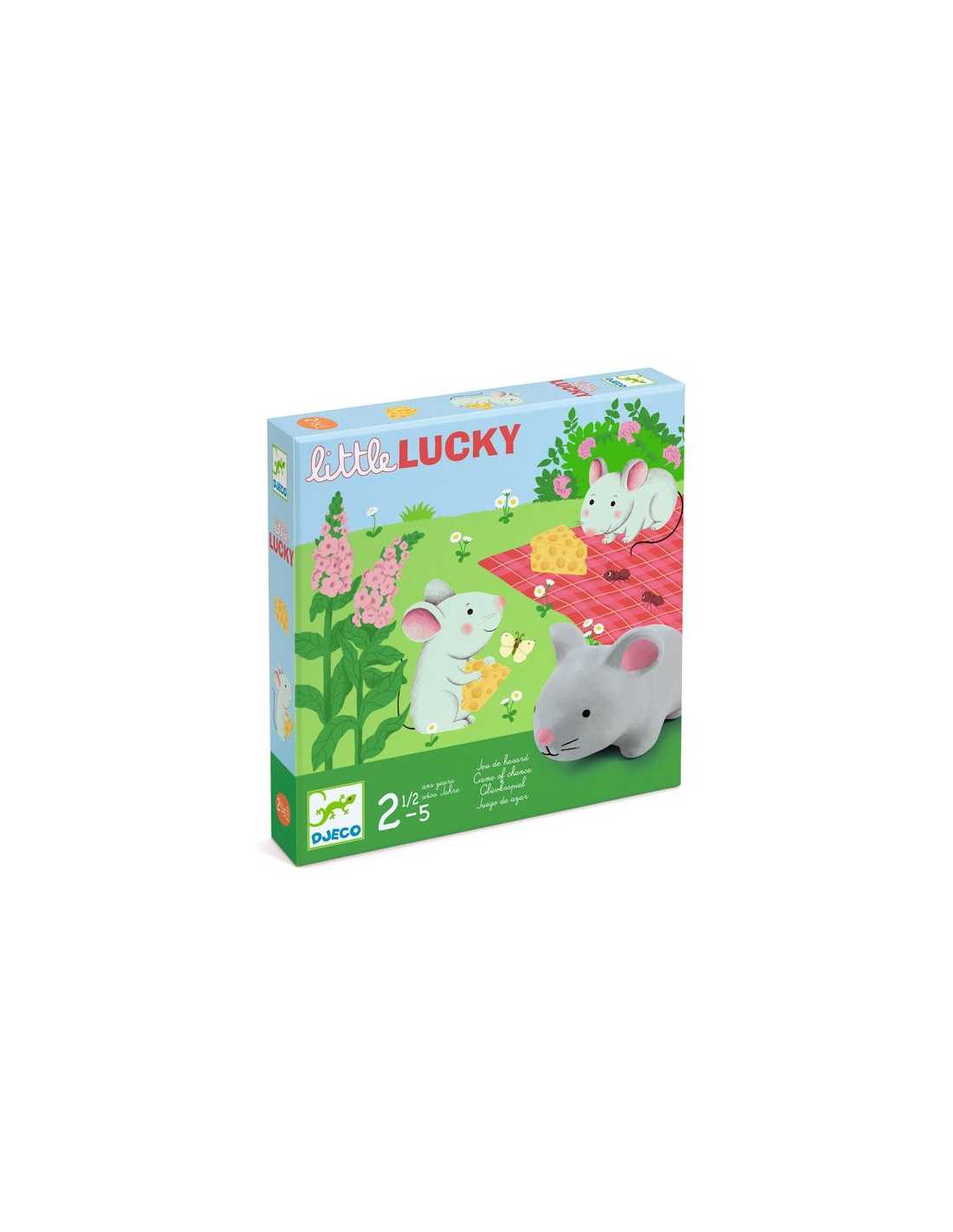 Little lucky jeu de hasard et de memoire Djeco LaPouleAPois