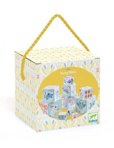 BabyBloki cubes à empiler - Djeco BabyBloki cubes à empiler - Djeco