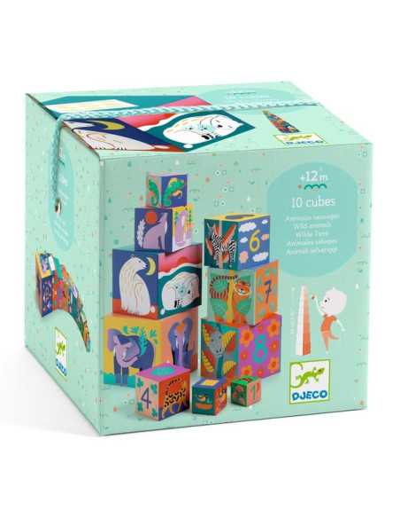 Puzzle cubes Animoroll - Djeco +2 ans