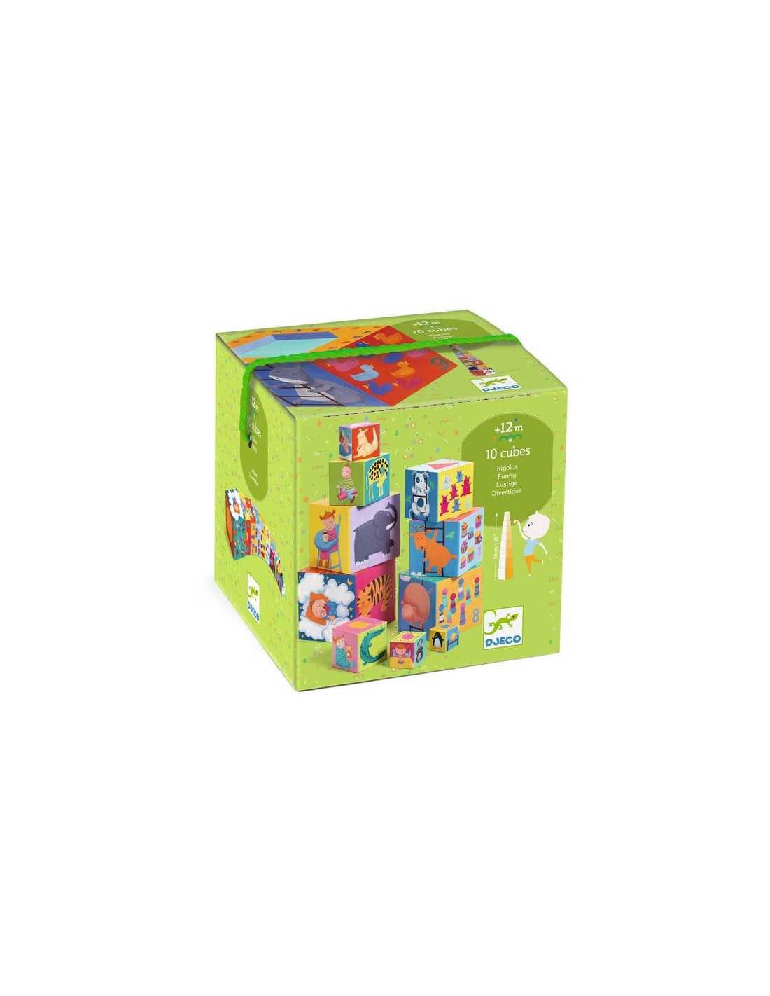 Puzzle cubes Animoroll - Djeco +2 ans