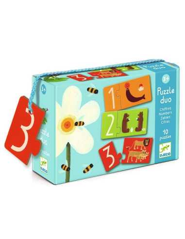 Puzzles Djeco 2 ans primo Chiens - 8,50€