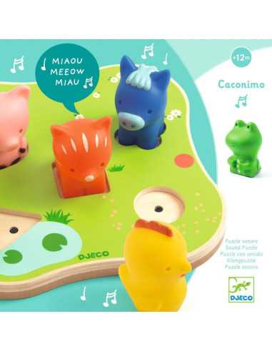Puzzle sonore Caconimo - Djeco Puzzle sonore Caconimo - Djeco