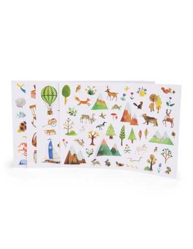 Pochette stickers L'explorateur Le... Pochette stickers L'explorateur Le...