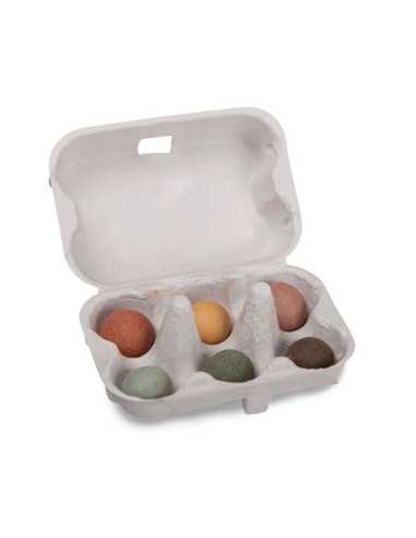 Boîte à oeufs 6 bombes à graines Le... Boîte à oeufs 6 bombes à graines Le...