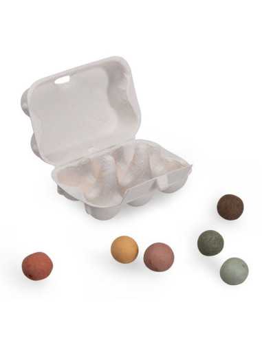 Boîte à oeufs 6 bombes à graines Le... Boîte à oeufs 6 bombes à graines Le...