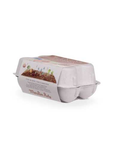 Boîte à oeufs 6 bombes à graines Le... Boîte à oeufs 6 bombes à graines Le...