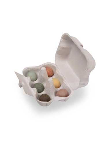 Boîte à oeufs 6 bombes à graines Le... Boîte à oeufs 6 bombes à graines Le...