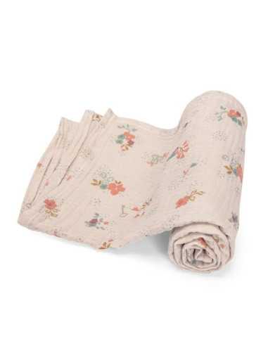 Set de 3 langes imprimés La petite... Set de 3 langes imprimés La petite...