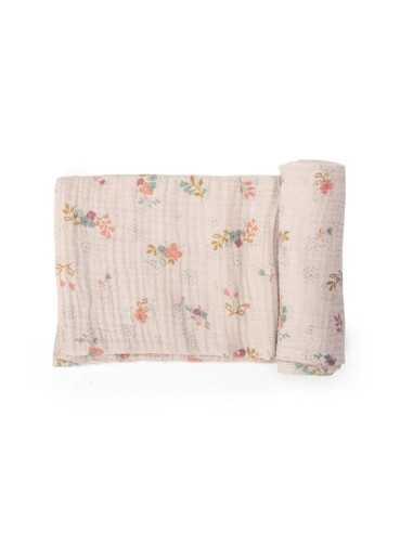 Set de 3 langes imprimés La petite... Set de 3 langes imprimés La petite...