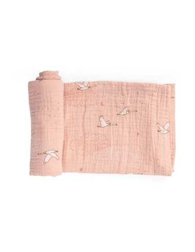 Set de 3 langes imprimés La petite... Set de 3 langes imprimés La petite...