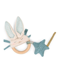 Hochet anneau bois lapin...