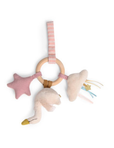 Hochet anneau bois cygne La...