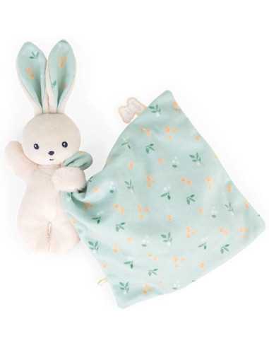 Doudou lapin Bouquet d'agrumes Carré... Doudou lapin Bouquet d'agrumes Carré...