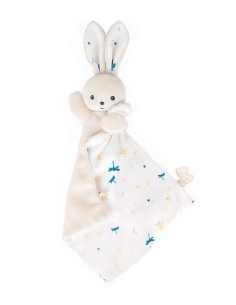 Doudou lapin Blanc délicat...