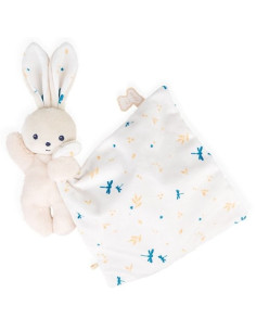 Doudou lapin Blanc délicat... 2