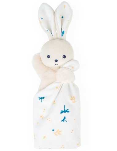 Doudou lapin Blanc délicat Carré... Doudou lapin Blanc délicat Carré...