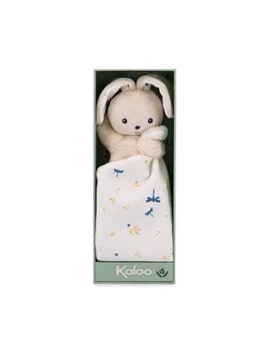 Doudou lapin Blanc délicat Carré... Doudou lapin Blanc délicat Carré...