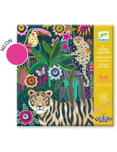 Cartes à gratter Rococo - Djeco Cartes à gratter Rococo - Djeco