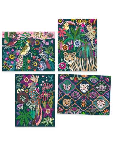 Cartes à gratter Rococo - Djeco Cartes à gratter Rococo - Djeco