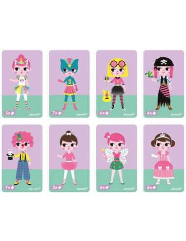 Jeu Magnetibook Fille - Janod Jeu Magnetibook Fille - Janod