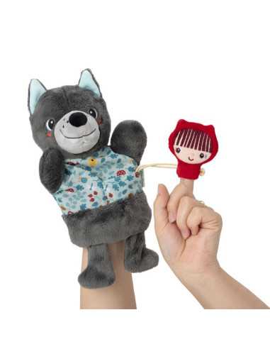 Marionnette Louis le loup - Lilliputiens Marionnette Louis le loup - Lilliputiens