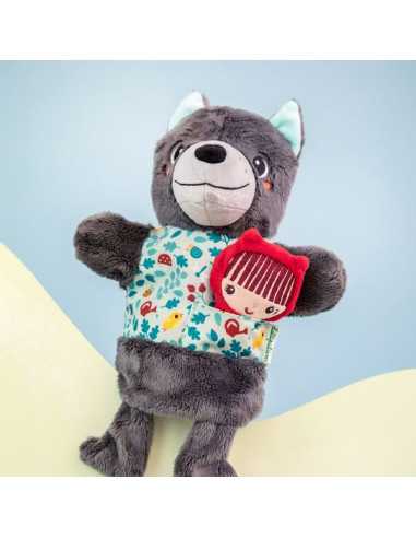 Marionnette Louis le loup - Lilliputiens Marionnette Louis le loup - Lilliputiens
