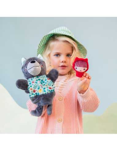 Marionnette Louis le loup - Lilliputiens Marionnette Louis le loup - Lilliputiens