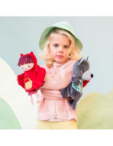 Marionnette Louis le loup - Lilliputiens Marionnette Louis le loup - Lilliputiens
