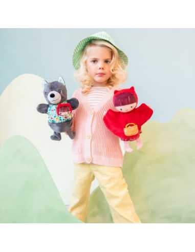 Marionnette Louis le loup - Lilliputiens Marionnette Louis le loup - Lilliputiens