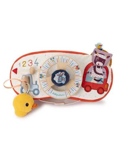 Panneau d’activités en voiture ferme... Panneau d’activités en voiture ferme...