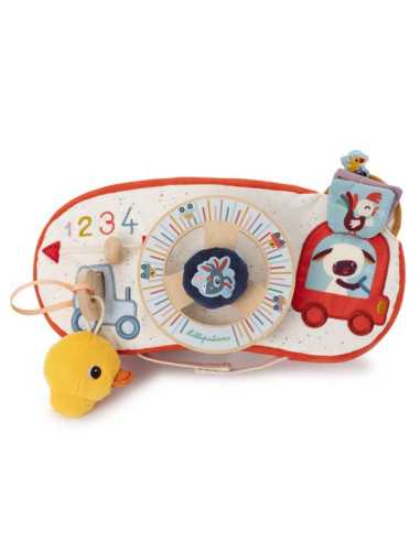 Panneau d’activités en voiture ferme... Panneau d’activités en voiture ferme...