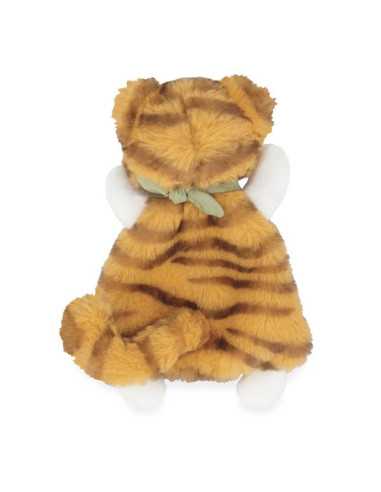 Petit doudou plat Papaye le tigre -...