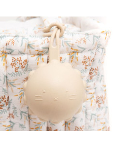 Porte tétine beige -...