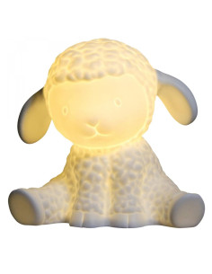 Lampe mouton en porcelaine... 2