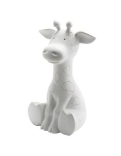 Lampe girafe en porcelaine... 2