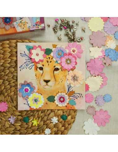 Tableaux en 3D Couronnes de fleurs -... Tableaux en 3D Couronnes de fleurs -...