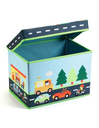 Coffre de rangement Circuit - Djeco Coffre de rangement Circuit - Djeco