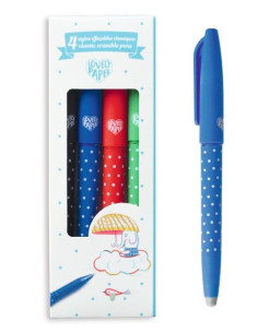 4 stylos effaçables... 2