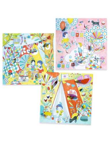 Coloriages petites portes Les cabanes... Coloriages petites portes Les cabanes...