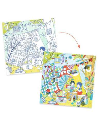 Coloriages petites portes Les cabanes... Coloriages petites portes Les cabanes...